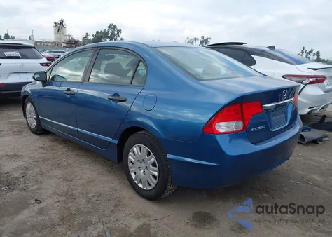 2011 Honda Civic Vp из США, поврежденный, VIN 2HGFA1F32BH529206